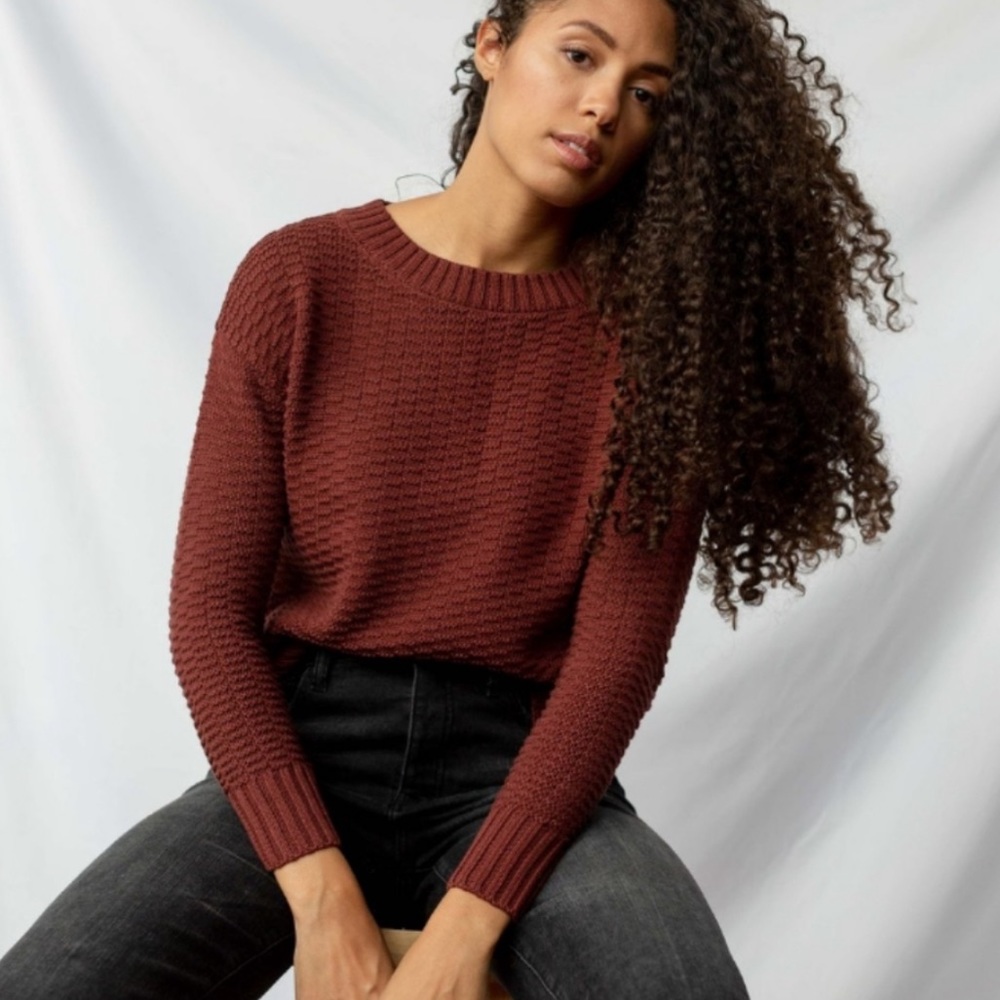 NWT organic cotton United By Blue crewneck sweater